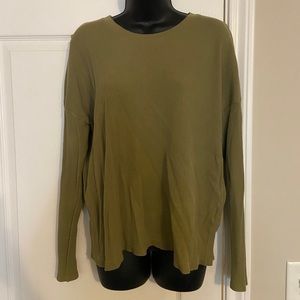 Madewell Waffle Knit Shirt 🫒